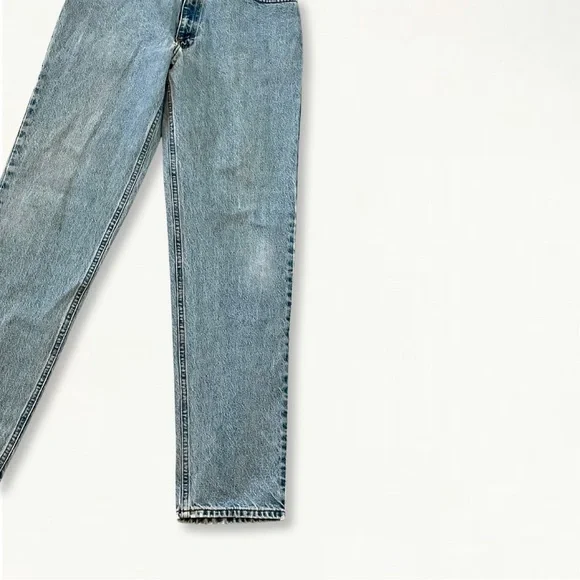 Vintage 90s Light Wash Calvin Klein Denim Jeans Size 32 - Picture 10 of 16